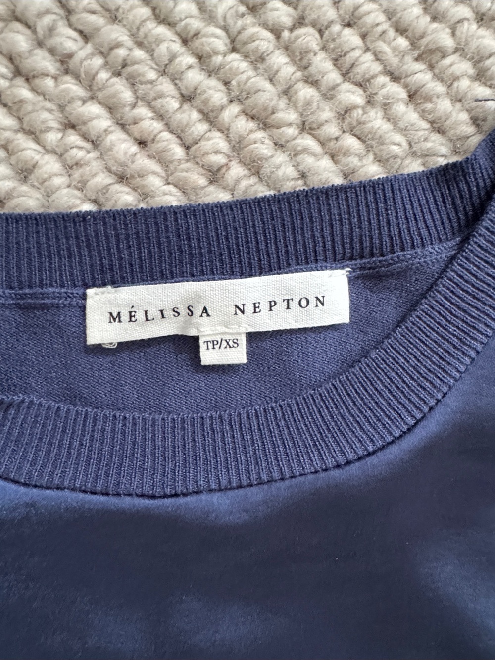 Navy top - Picture 2 of 2